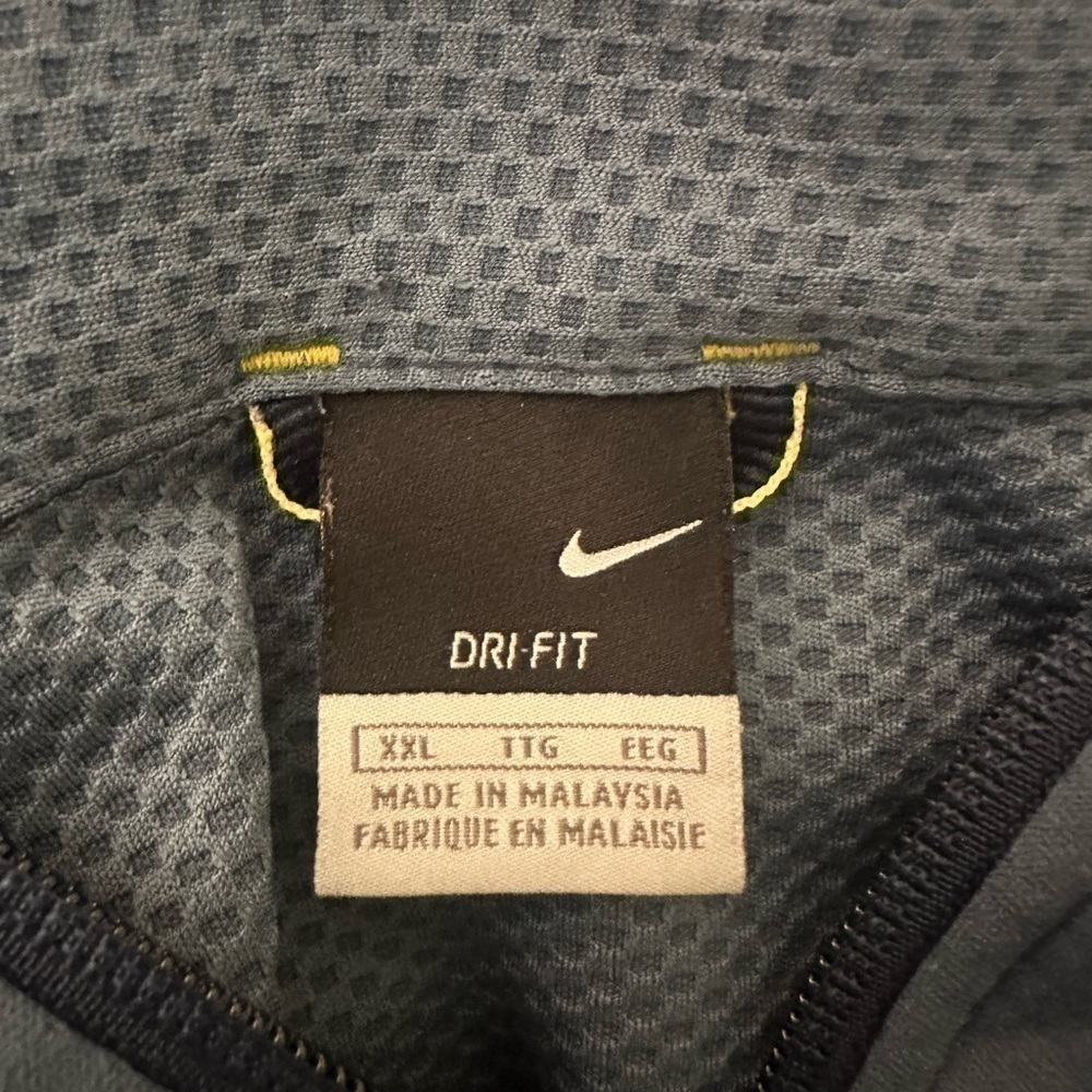 Men’s pre own as is Nike quarter zip XXL 2XL jacket pullover vintage like - Picture 2 of 6